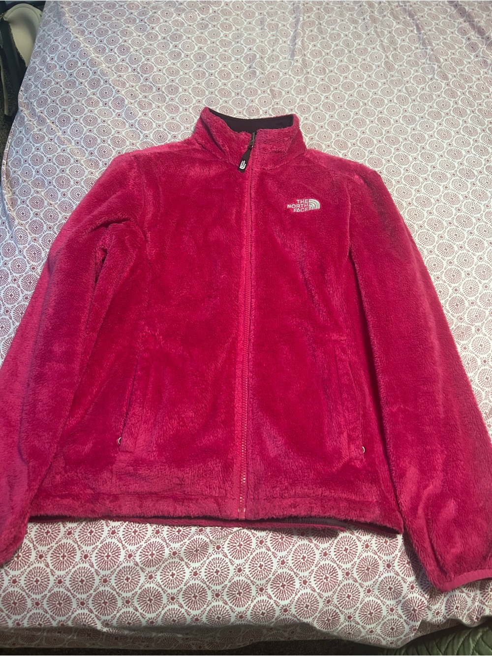 The North Face Women's Raspberry Plush Teddy Jacket